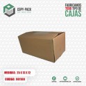 CAJA CORRUGADO SENCILLO 25 X 13 X 12 CMS