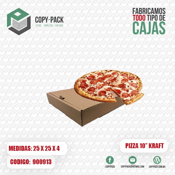 Cajas de Cartón en Monterrey, Mudanza, Pizza